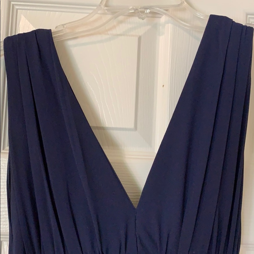 Heavenly Hues Navy Blue Maxi Dress, Size S